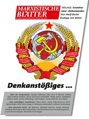 cover image of Denkanstößiges ...